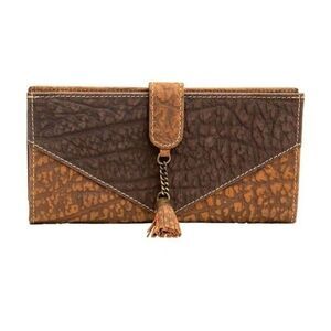 Myra Bag Handmade Thimper Wallet Leather & Hairon Canvas & Cowhide Leath…